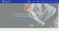 Desktop Screenshot of cletech.co.za